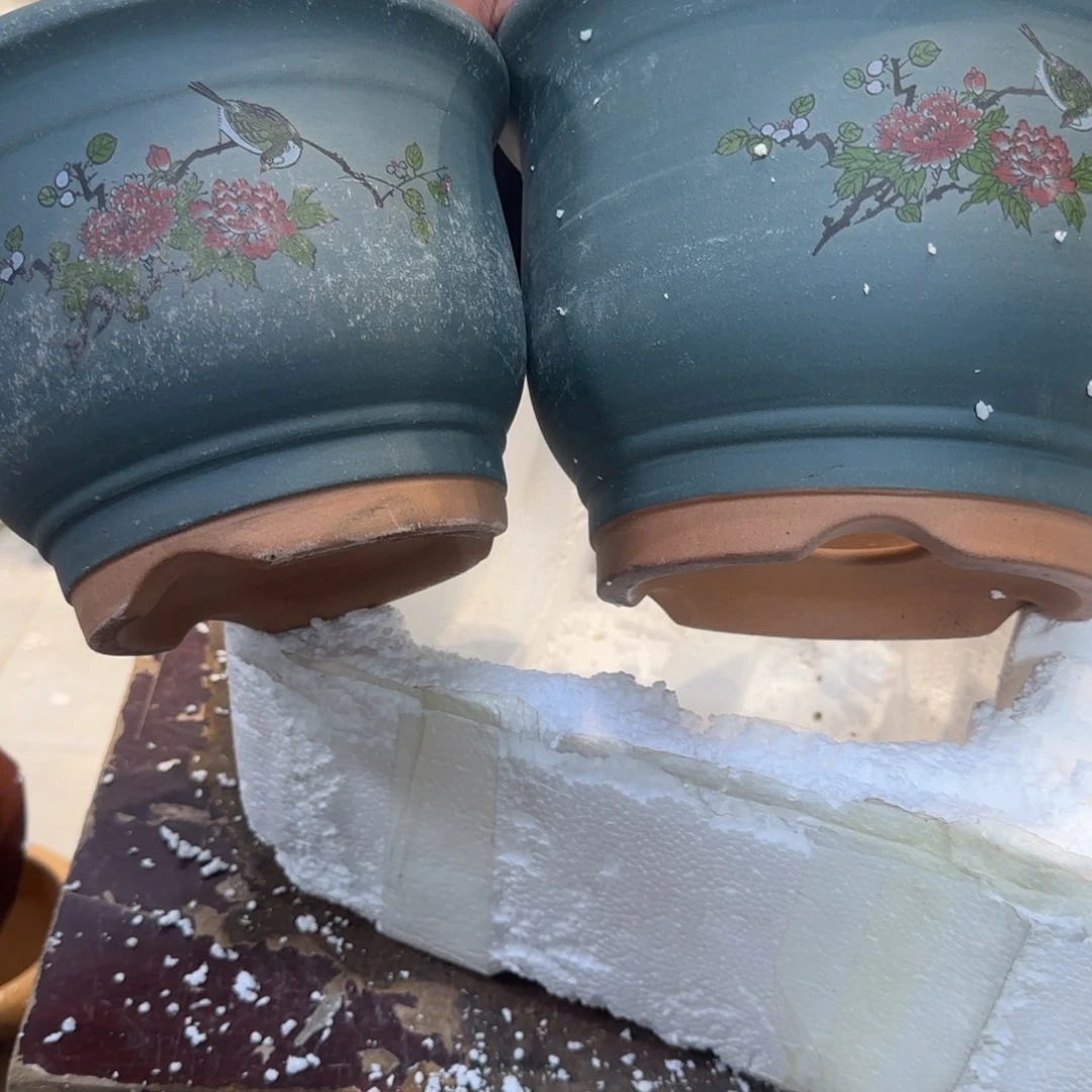 紫砂花盆瑕疵也是一