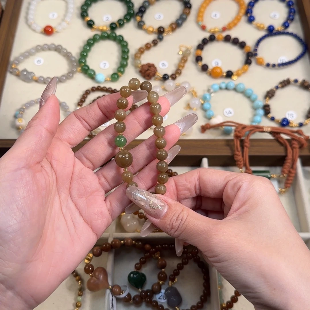 和田玉（糖玉）未镶嵌手链