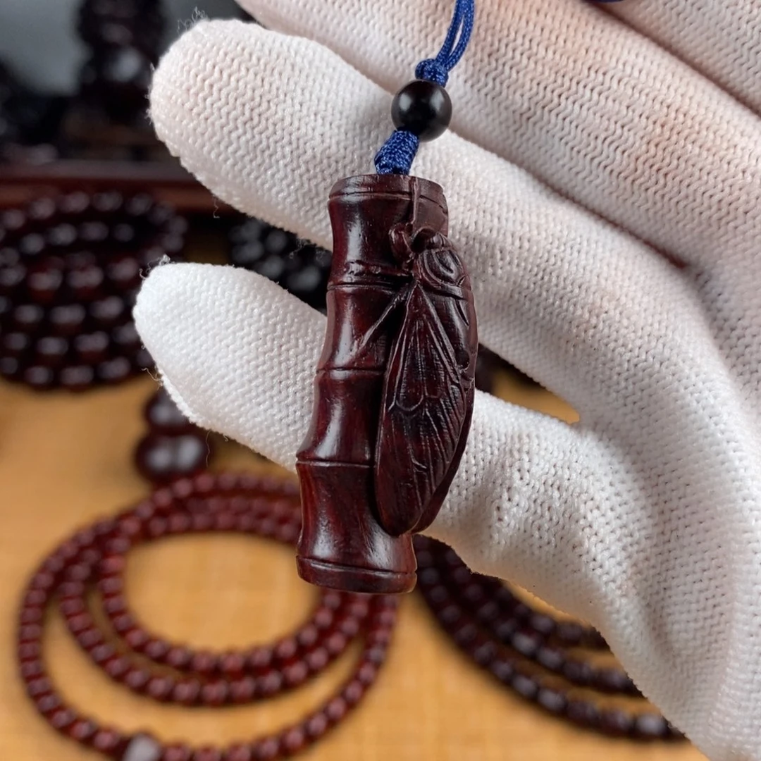 小叶紫檀吊坠紫檀