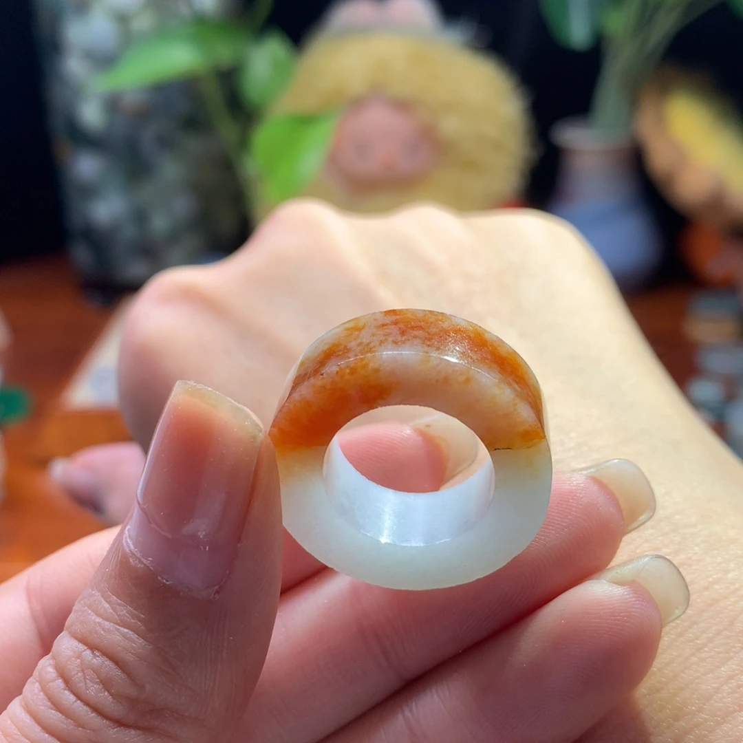 定制翡翠未镶嵌一见倾心9-16.5#有色根纹