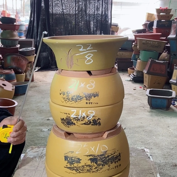 紫砂花盆紫砂紫砂