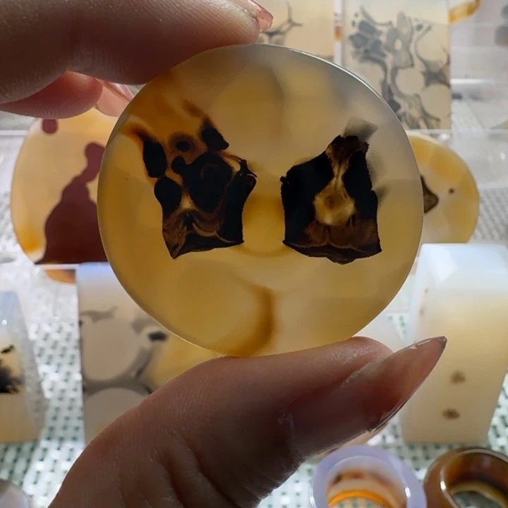 玛瑙/玉髓未镶嵌项链