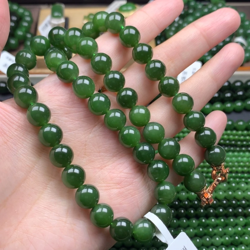 【闪购商品】颈饰未镶嵌和田玉（碧玉）范*亮10