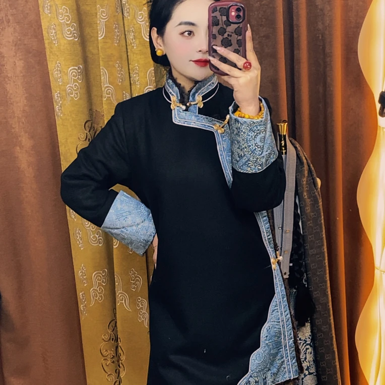 冬季新款外套爆款新中式藏式风格