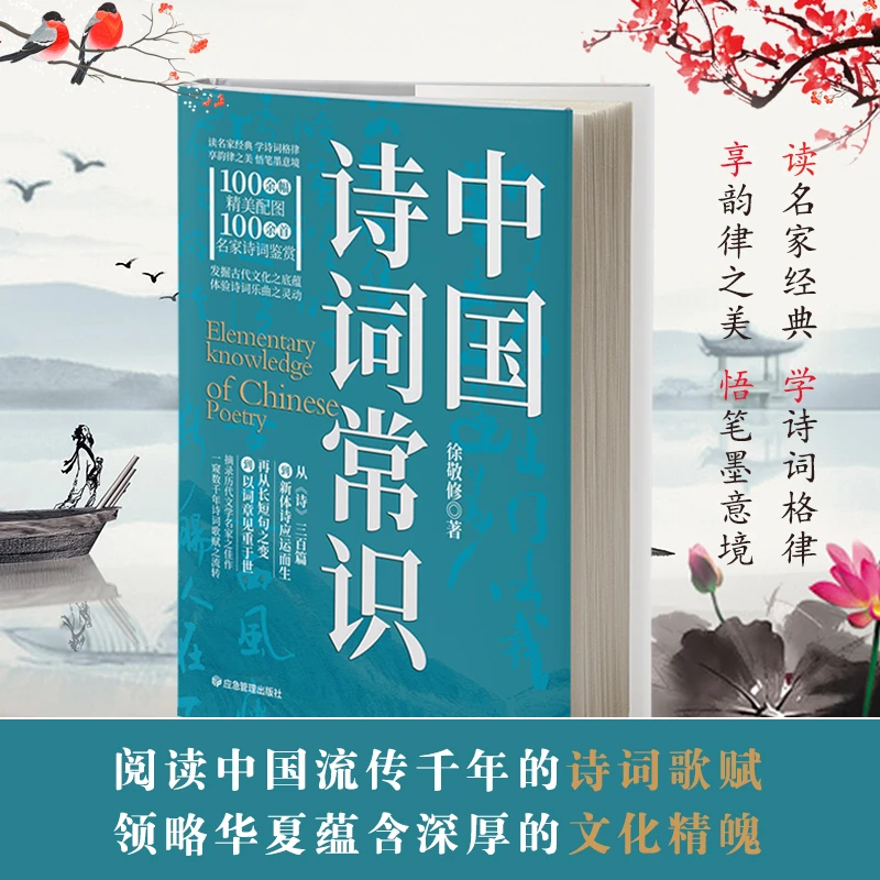 中国诗词古诗词鉴赏常识：读名家经典学诗词格律书籍国学书籍