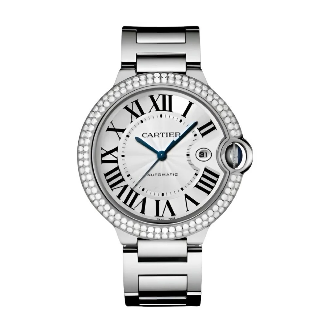 99新 Cartier/卡地亚 蓝气球系列 自动机械 42mm 后钻