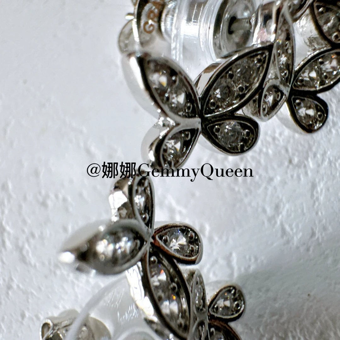 铜合金合成锆石耳饰 娜娜GemmyQueen耳环GQ07452