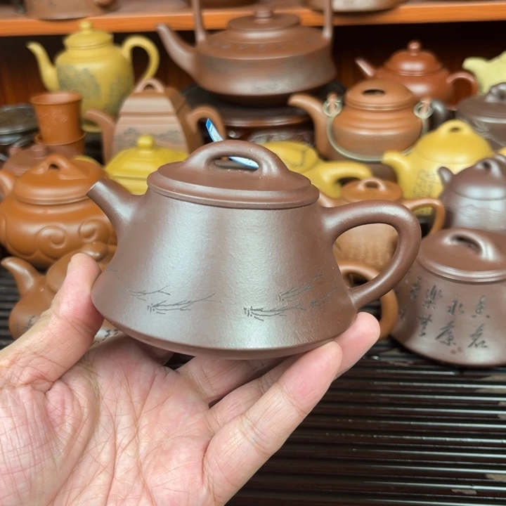 盖***雄茶壶紫砂福利容量180