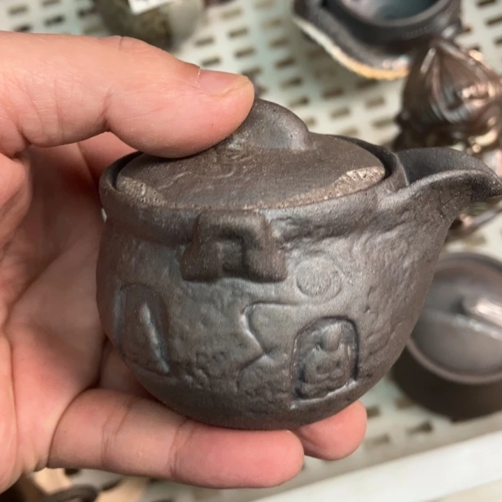 柴烧茶具宝瓶大放漏