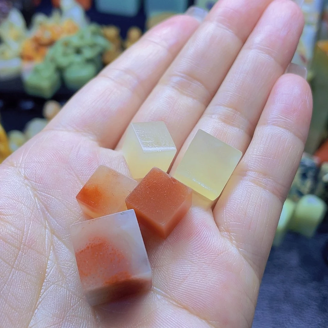 青田石印石小**喵小方块