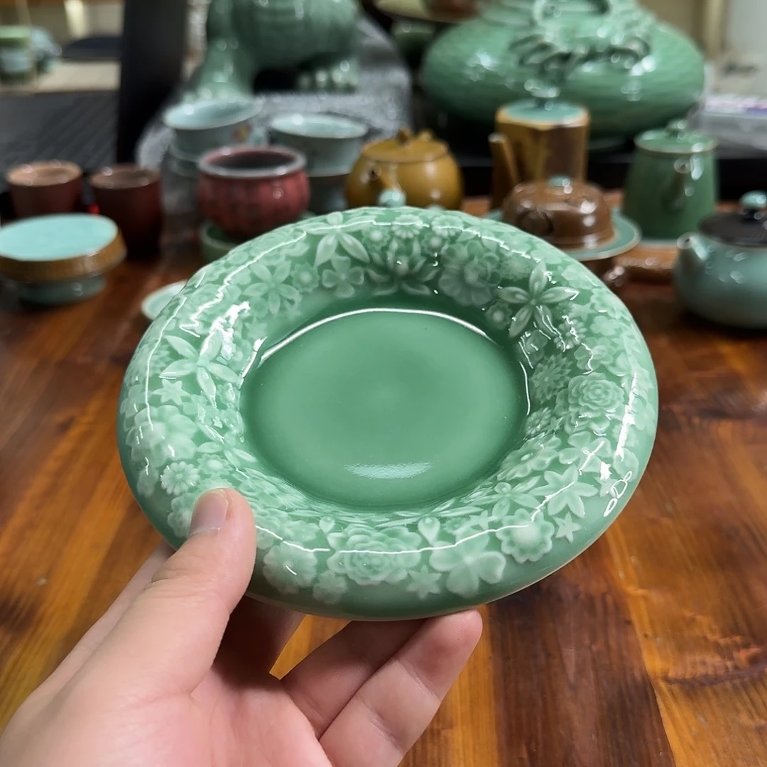 小仲青瓷茶器微瑕8446