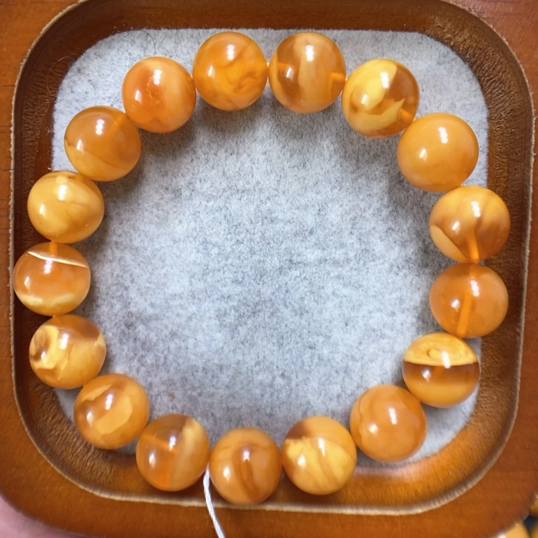 蜜蜡手串未镶嵌蜜蜡
