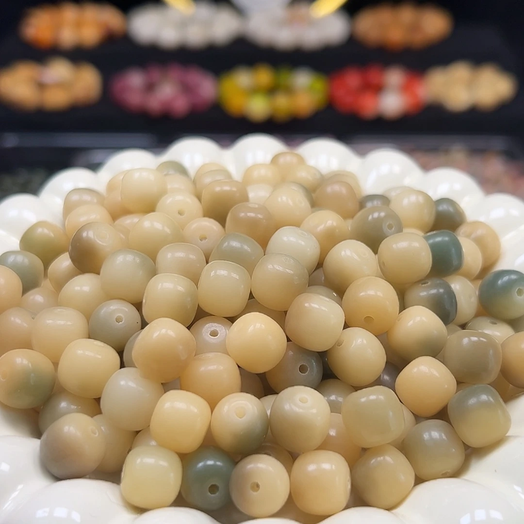 菩提根/象牙果手串卡11青柠桶120颗