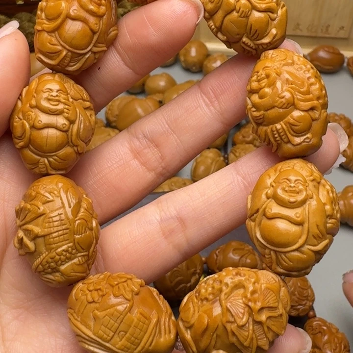 橄榄核手串/手链风景弥勒