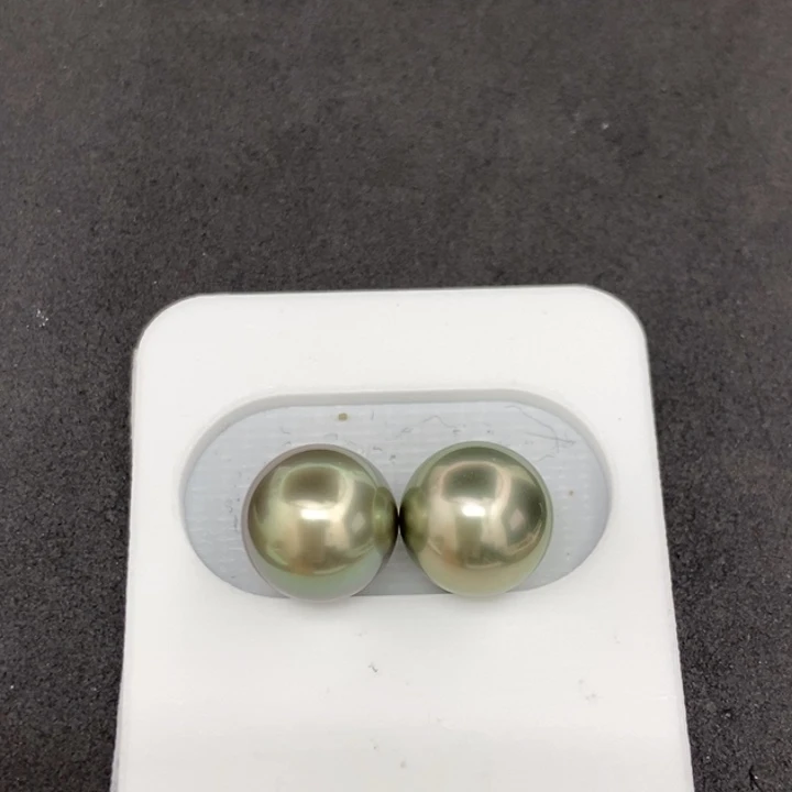 海水珍珠裸珠大溪地9-10