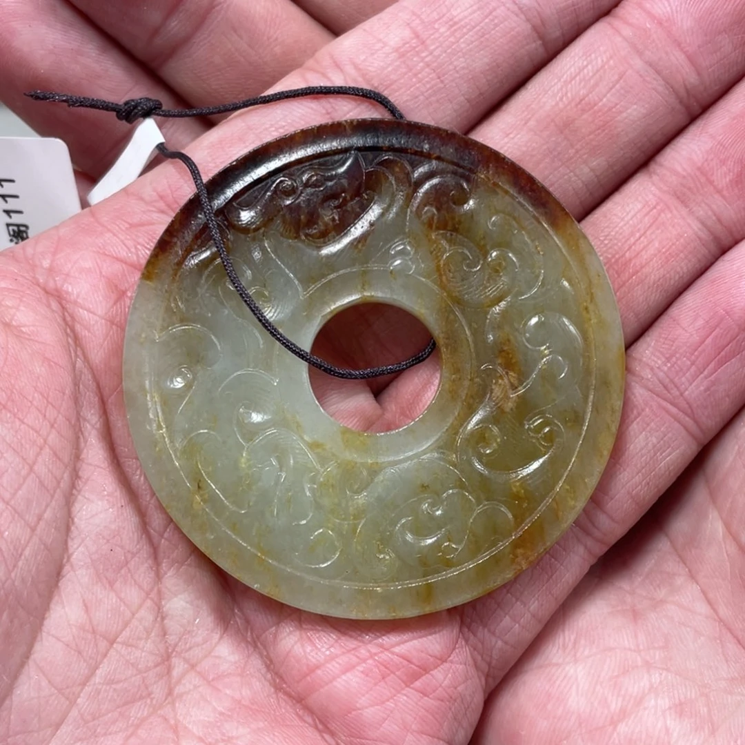 和田玉（糖玉）颈饰未镶嵌钰****造