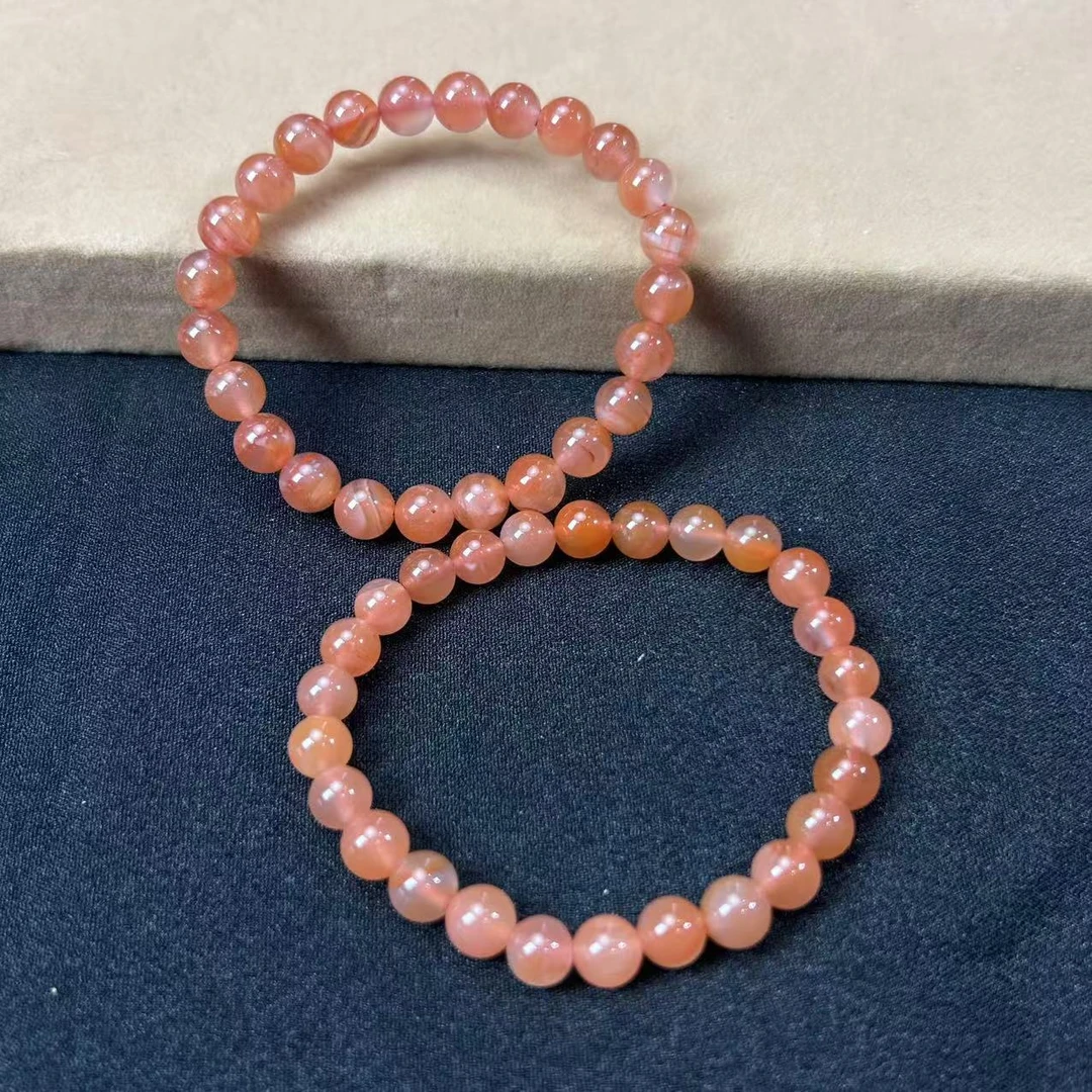 【缺货】南红单圈手串（多样性发一有瑕）7mm V0020