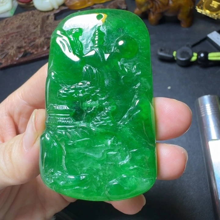 吊坠紫金钵盂菩提