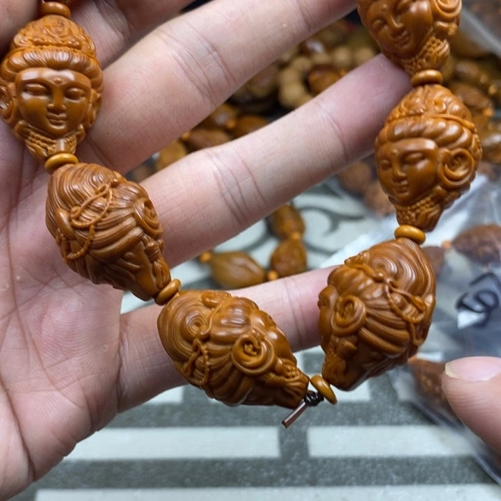 手串/手链橄榄核橄榄核雕工艺手串