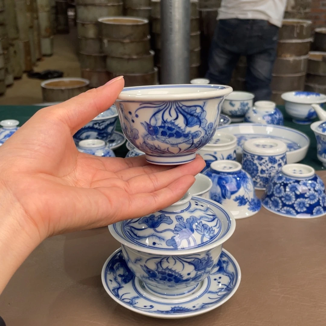 景德镇陶瓷手工手绘