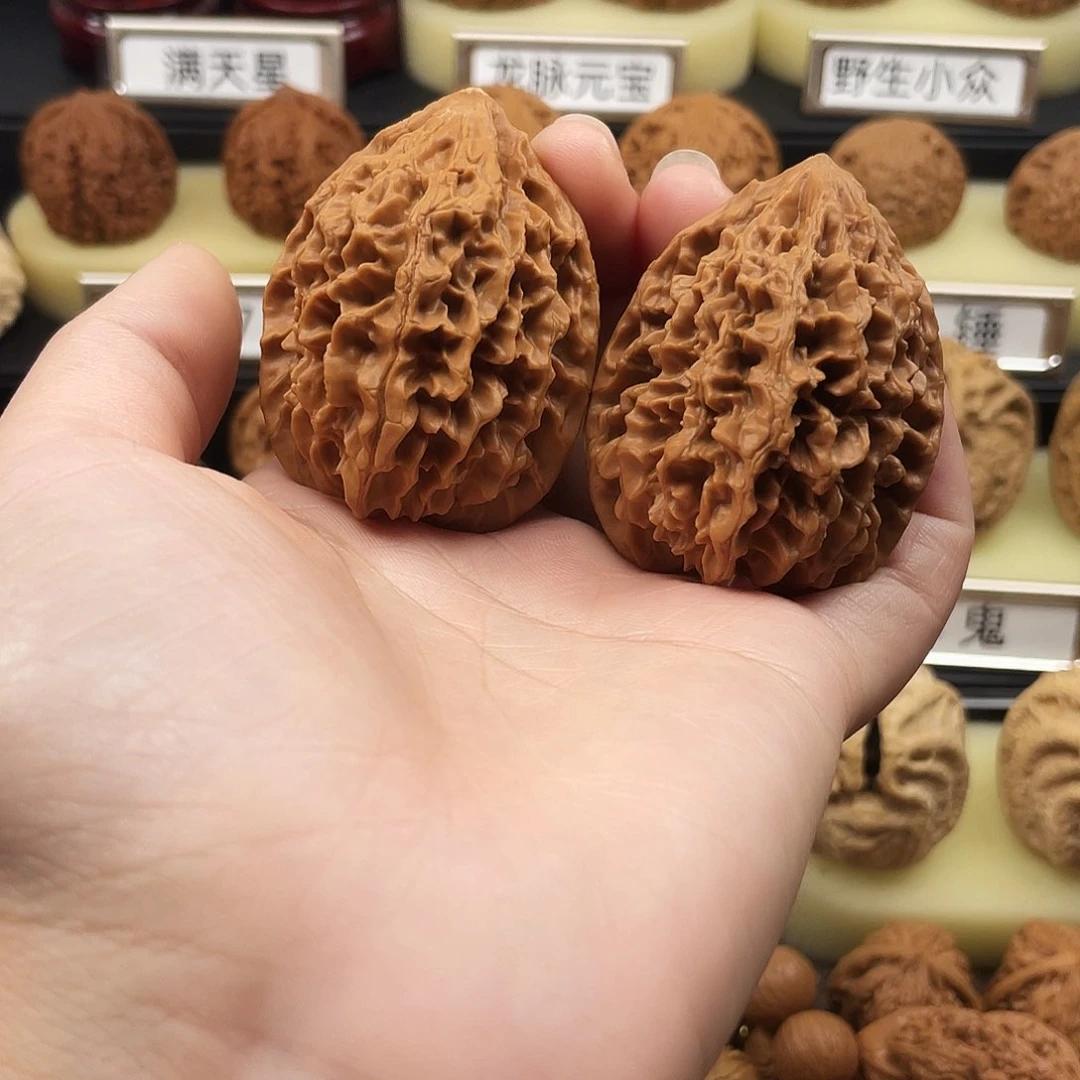 文玩核桃把件九*招财鼠938