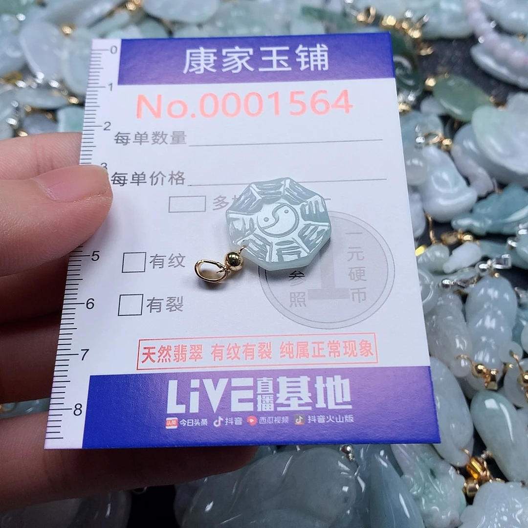 颈饰未镶嵌翡翠o