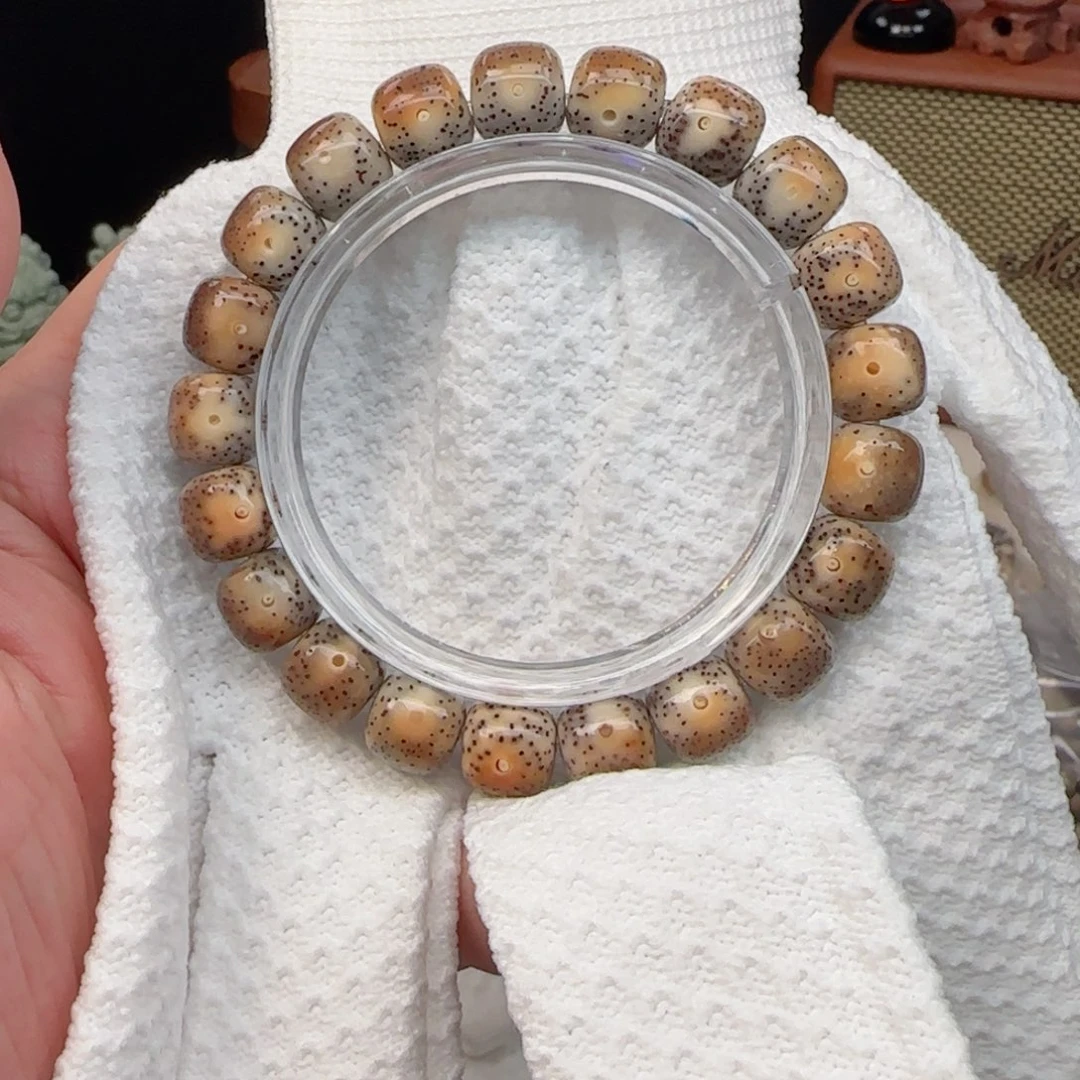 星月菩提手串果冻火烧云11*10