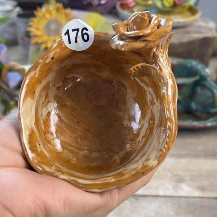 盘懿树日式手捏餐具茶具