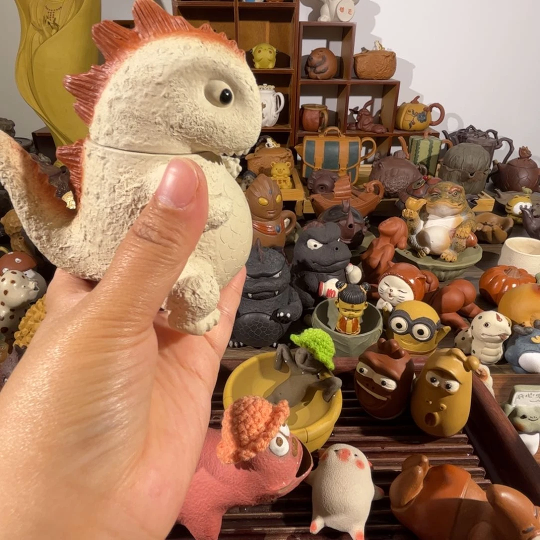 紫砂茶壶S**y纯手工制作过程非常重要