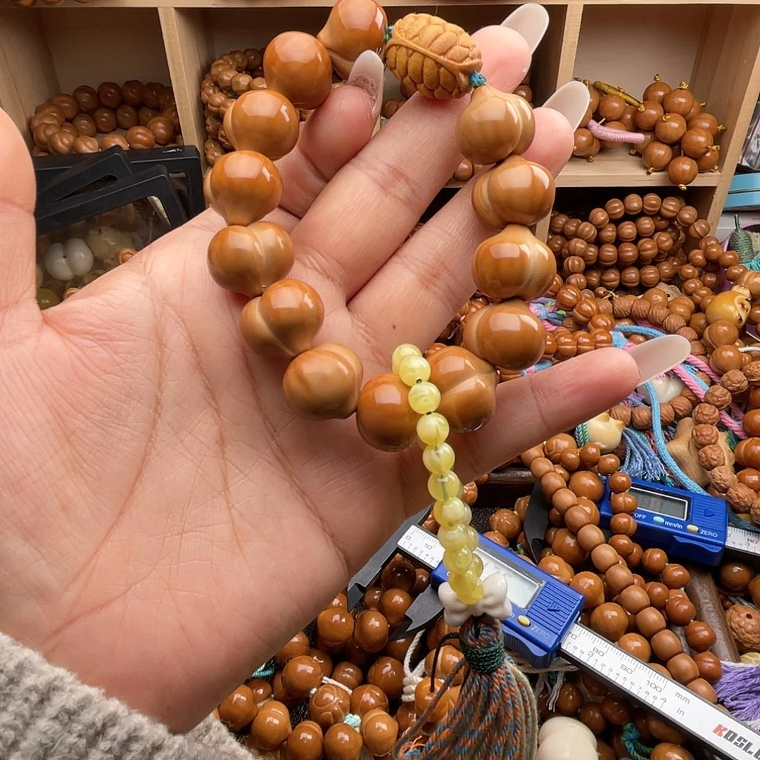 手串猴头核桃17+微瑕定制手捻