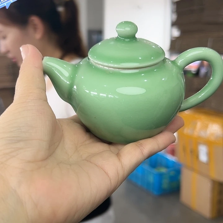 龙泉云间青瓷小米茶器