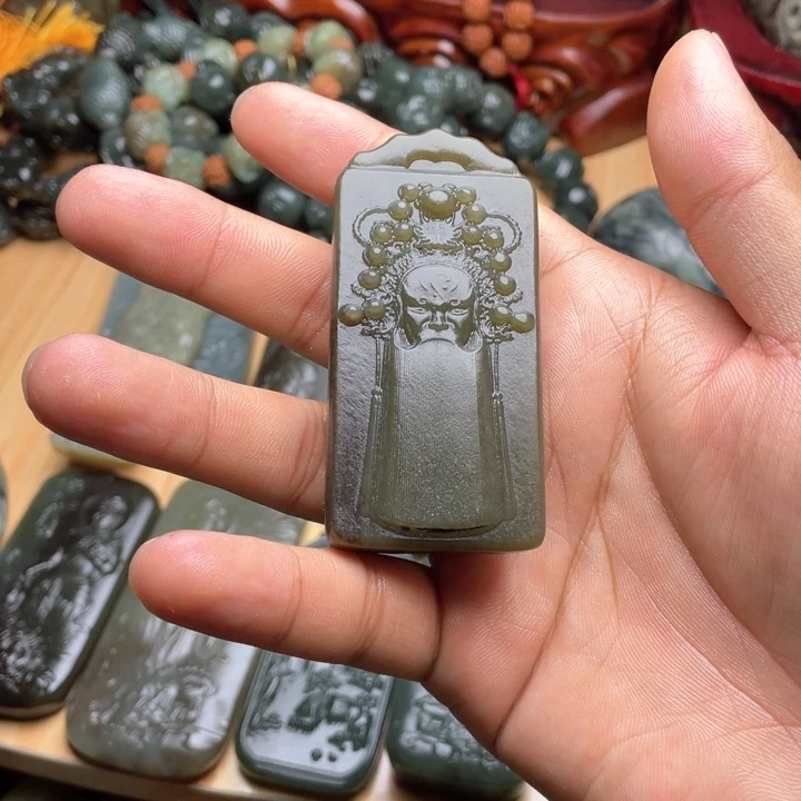 和田玉未镶嵌挂件慢*瑶