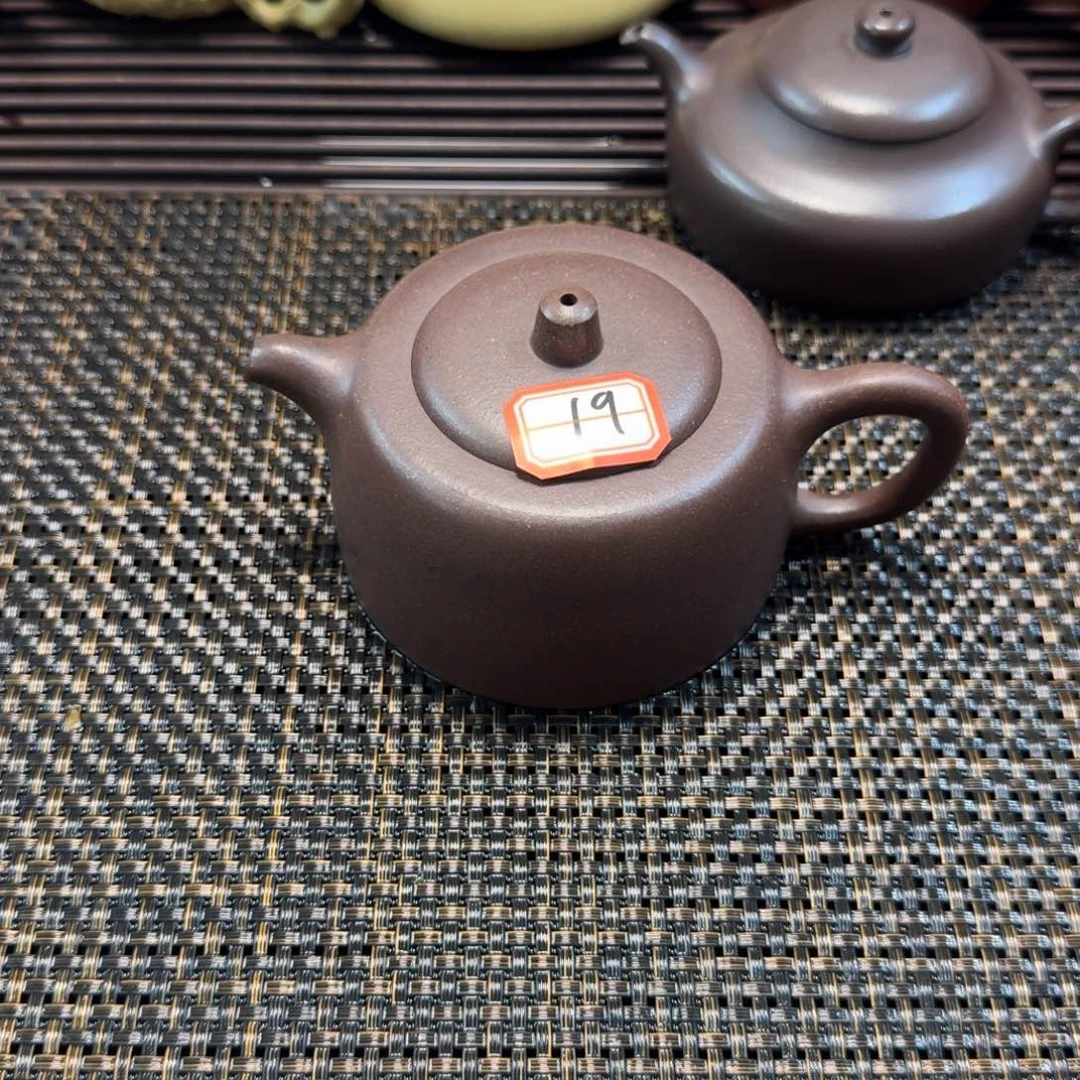 紫砂茶壶19号井栏微瑕