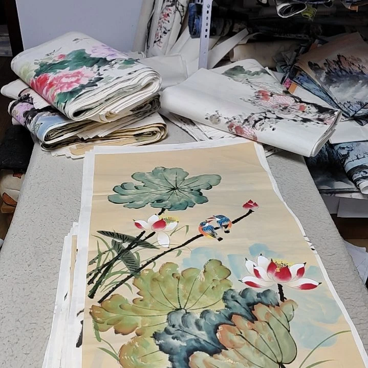 金***站国画落款后台备注