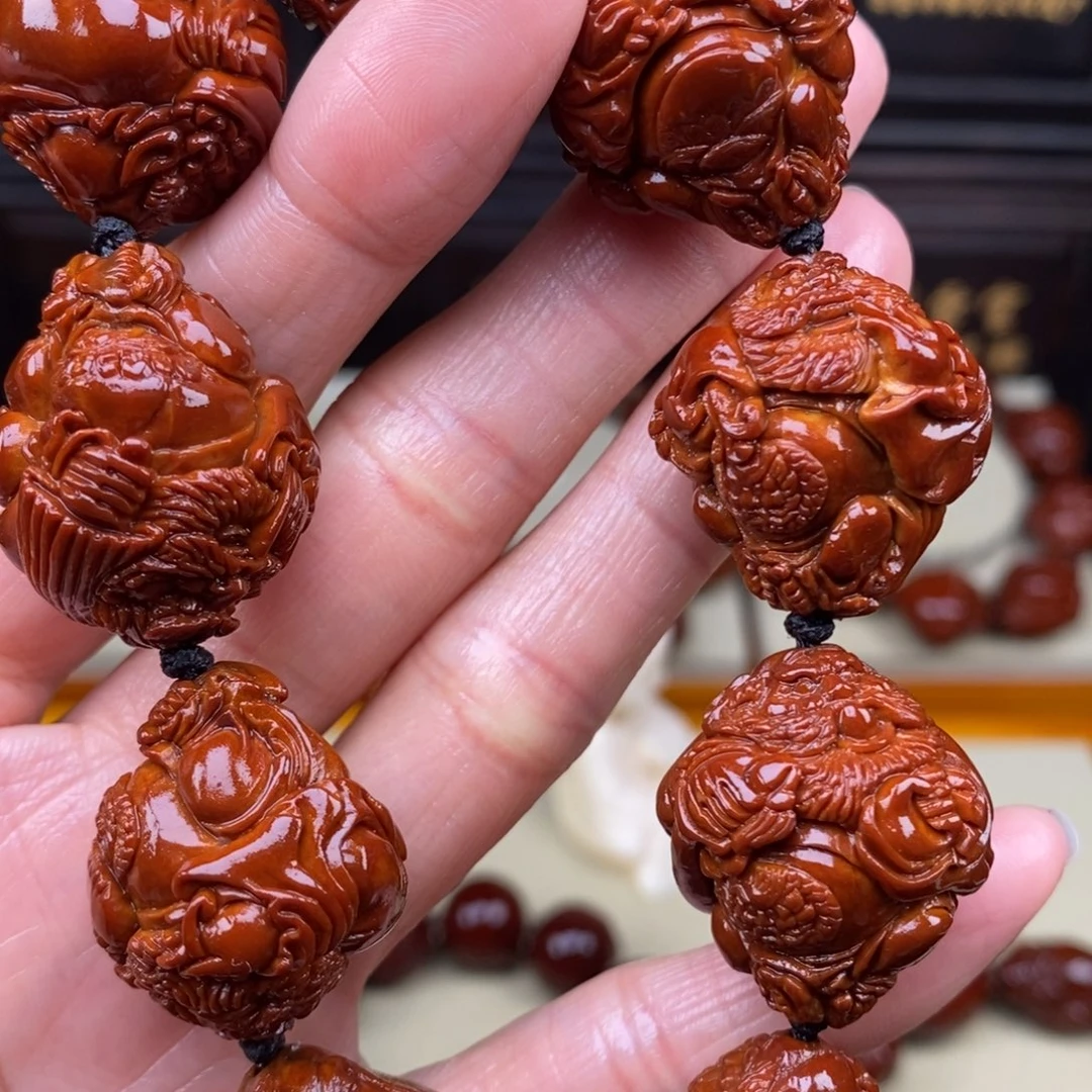 橄榄核吊坠大钟馗24