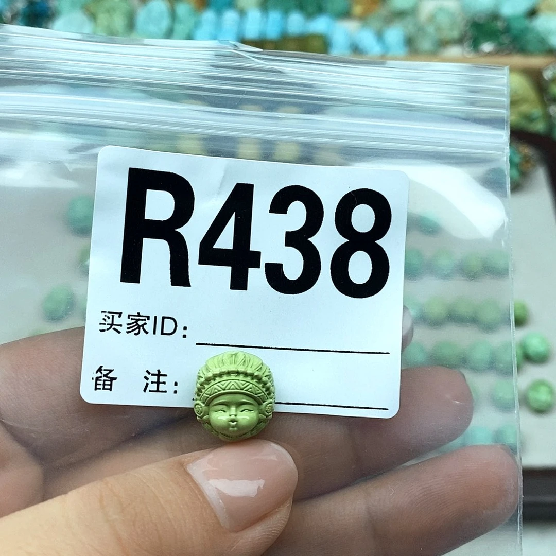 云***雨绿松石未镶嵌配饰