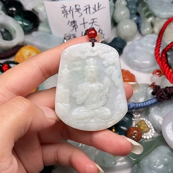 未镶嵌挂件翡翠翡翠