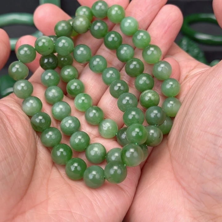 手链未镶嵌和田玉（碧玉）多样发发一件