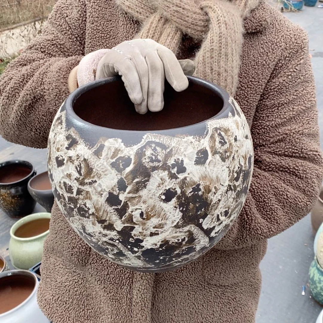 红陶口20高22～～～