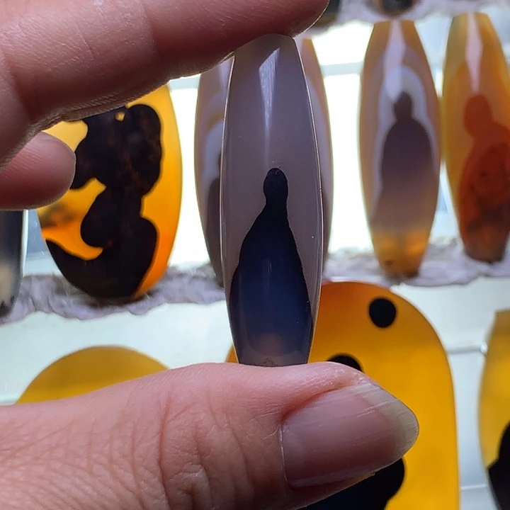 玛瑙/玉髓颈饰未镶嵌19