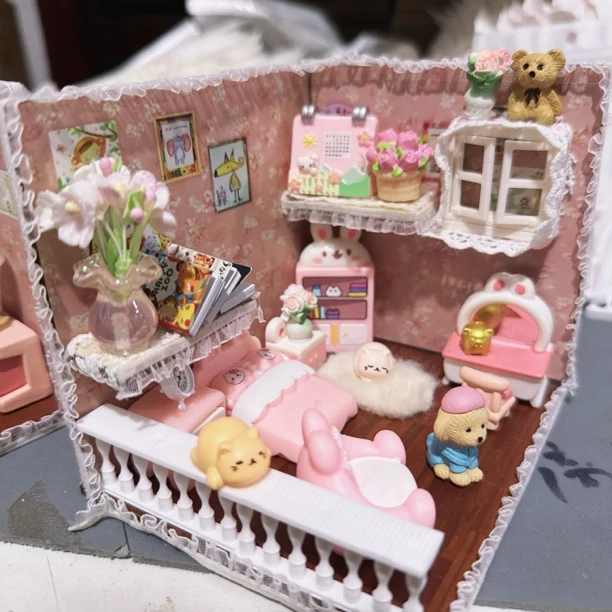 【定制款卧室系列/咖啡店】娃娃屋DIY家具摆件，玩具，饰品配件。