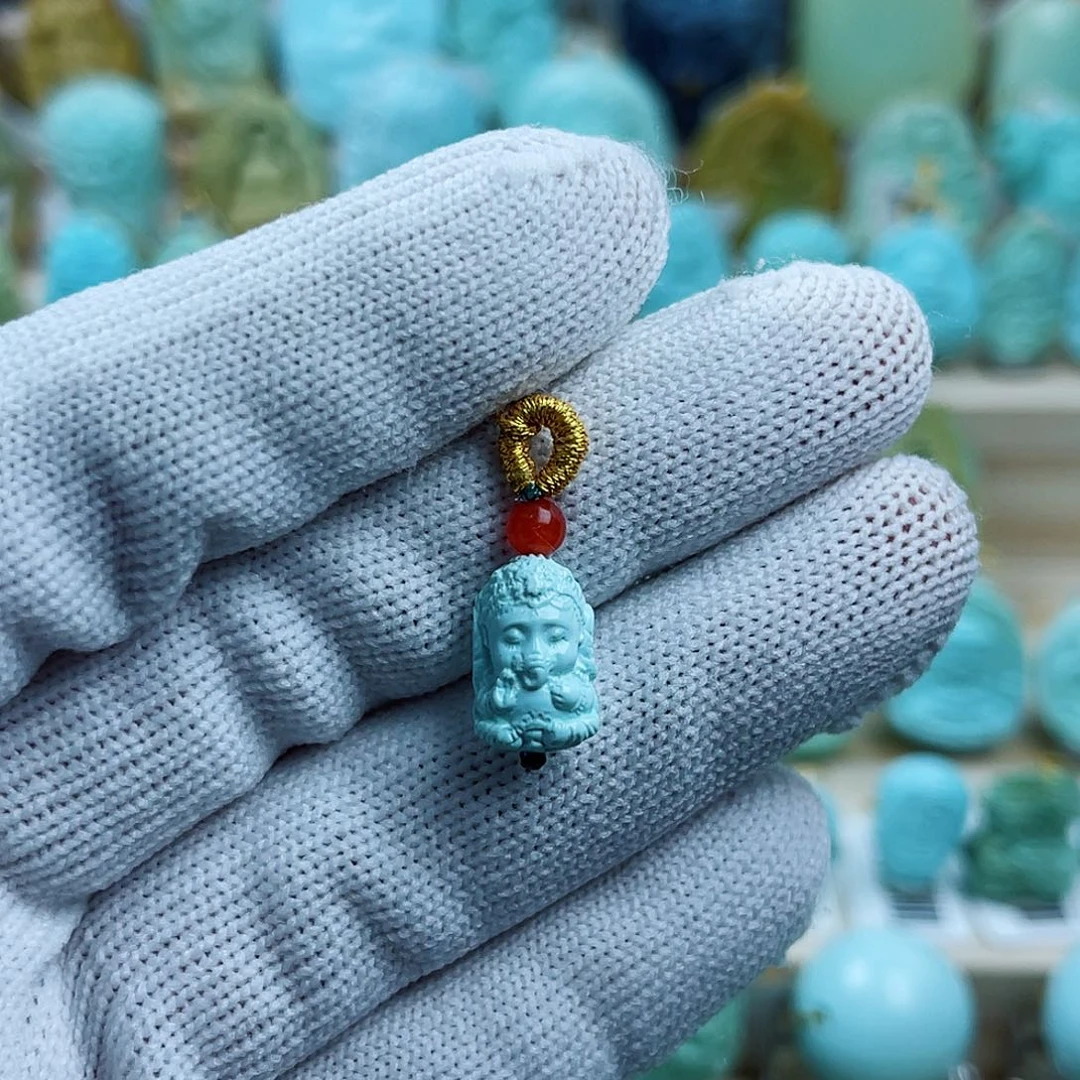 绿松石未镶嵌珠宝奇石