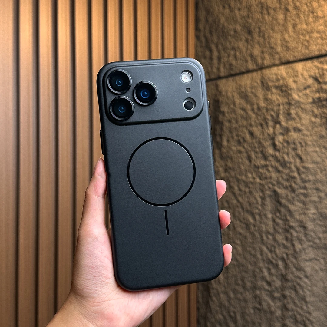 适用苹果17pro手机壳磁吸17promax轻薄带镜头膜16/15防摔14高级感