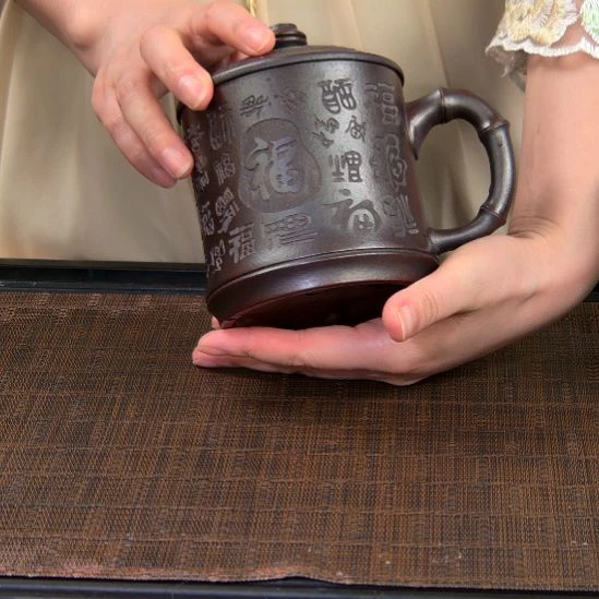 茶杯段泥高货放漏