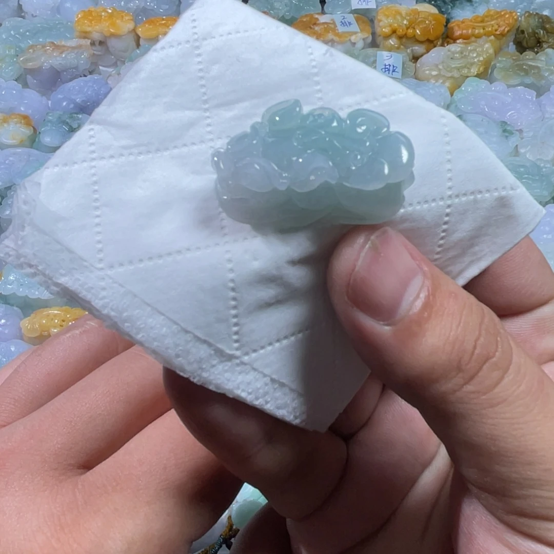 翡翠未镶嵌颈饰天然