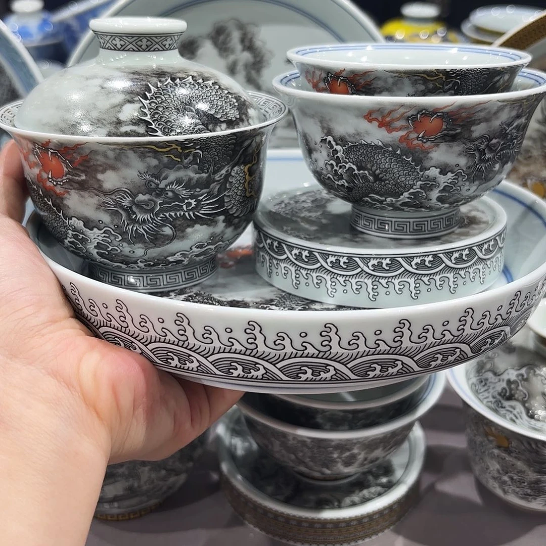 瓷片景德镇瓷器精品展示