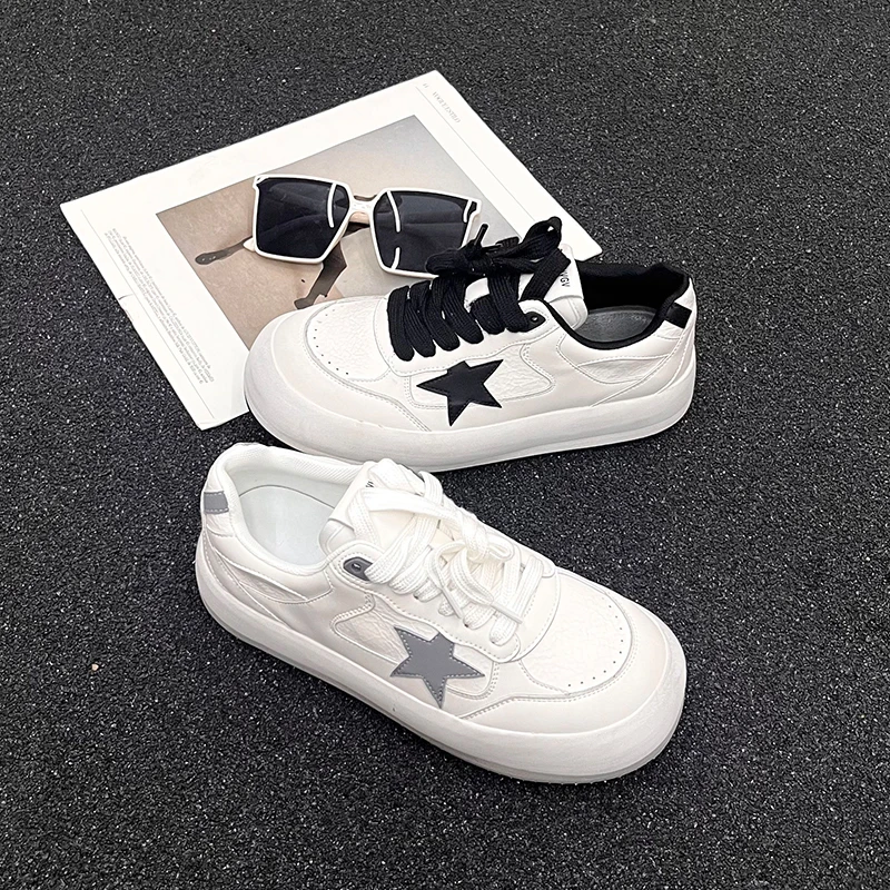 【喜喜专属】2688-8春季新款厚底小白鞋时尚百搭透气休闲板鞋