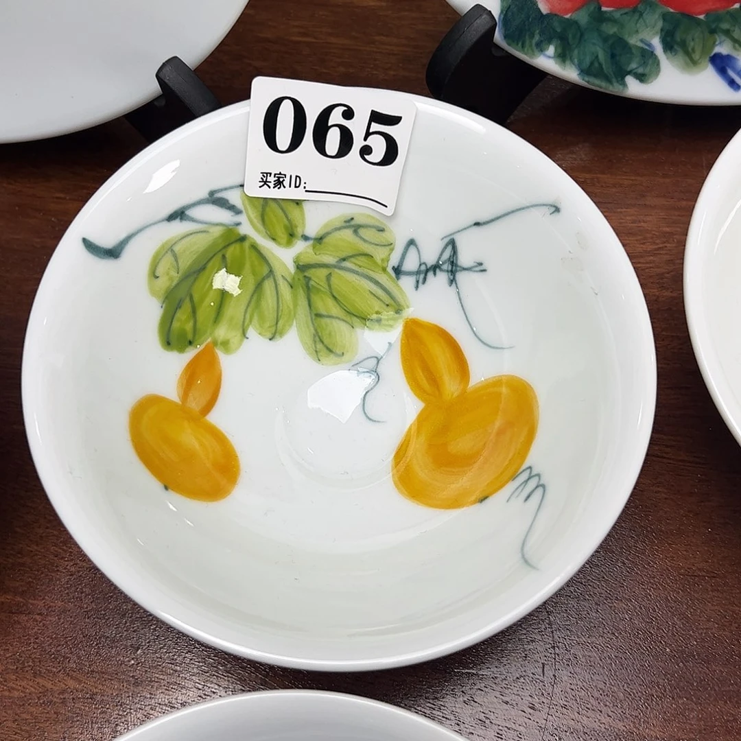 瓷片景德镇陶瓷手工手绘制作