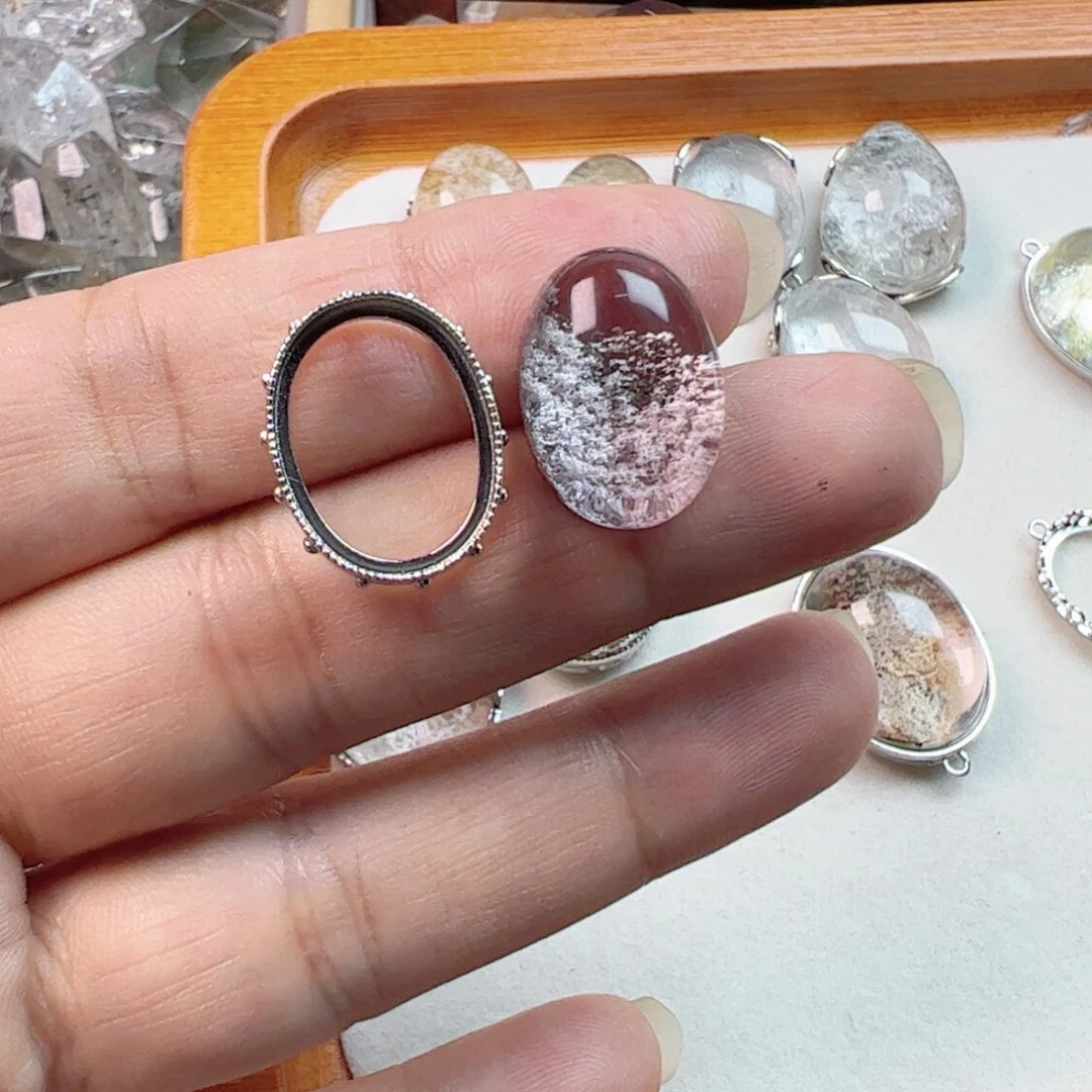 水晶手链银S925镶嵌✎****