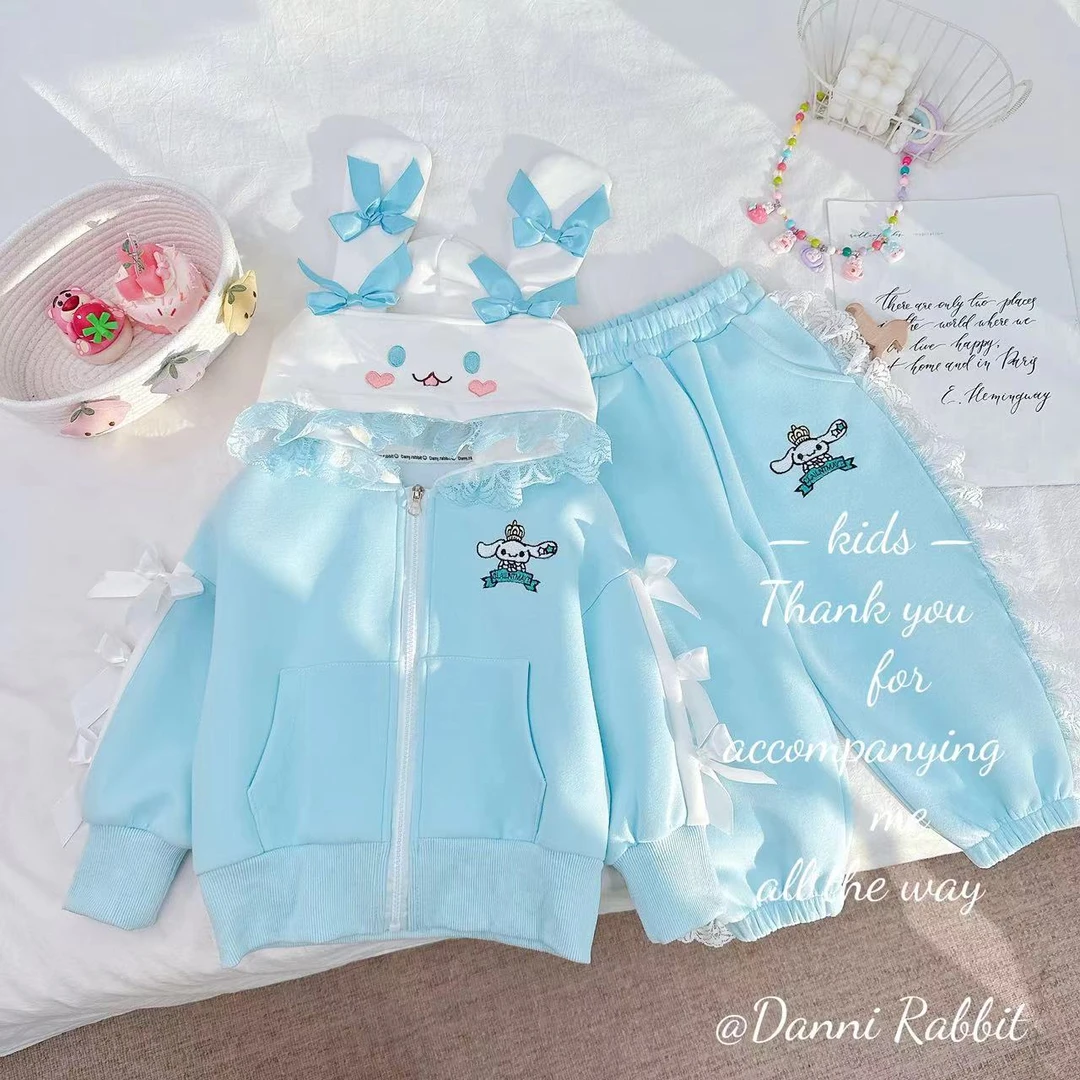 【Dannirabbit】女童甜美可爱卡通汉服套装 D-J158